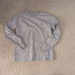 Ralph Lauren Big Boys Long Sleeve T-SHIRT Size Small 8